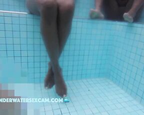 VIDEO OF THE DAY! 2 Brazilian girls first time nude in the pool