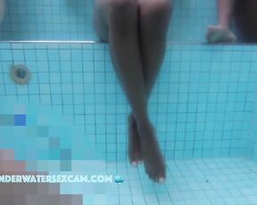 VIDEO OF THE DAY! 2 Brazilian girls first time nude in the pool