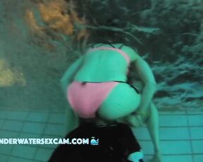 VIDEO OF THE DAY! Epic waterfall sex while the voyeur dives between their legs