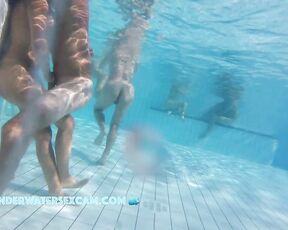 VIDEO OF THE DAY! Hot girl gives underwater handjob for a big hard dick