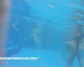This girl is hot to watch underwater