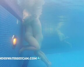 Being nude in warm water makes horny