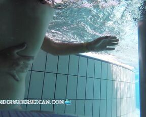 VIDEO OF THE DAY! Two teen couple get wild naked underwater