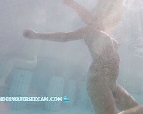 These are such cute little breasts with strong nipples filmed in a swimming pool with a hidden camera