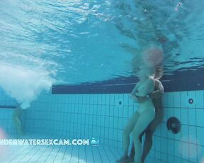 I think this girl would like more action underwater