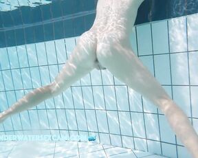 This sport is new and is called water gymnastics masturbation and is very healthy