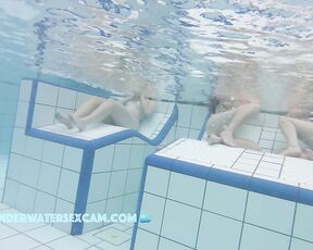 I love the underwater loungers especially when there are hot naked girls on them