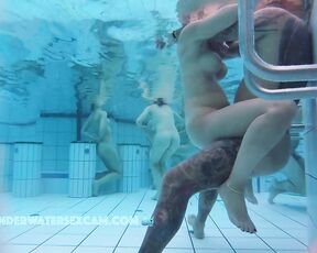 NEW! This American rocker couple comes here especially for underwater sex