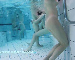 NEW! This pretty lady fucks the underwater jet and has a strong orgasm at 3:41