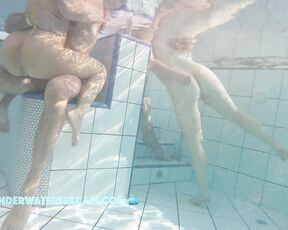 VIDEO OF THE DAY! A horny couple plays together and would love to fuck right away in the pool