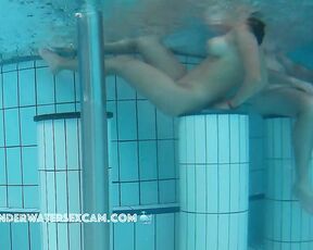 NEW! This girl makes all the other girls in the sauna pool totally jealous - you can see why