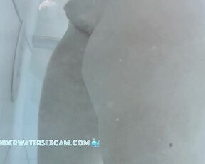 NEW! This somewhat hairy young lady masturbates and knows exactly that I am watching her