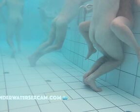 NEW! I sometimes wish I could come as fast during underwater sex as this fella there with his chick