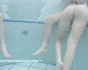 NEW! I could imagine stepping right behind this horny teen girl and sticking something inside
