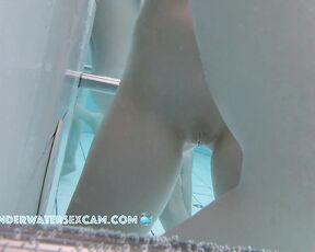 NEW! She has such a pretty hairless pussy and he wants her to masturbate