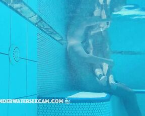 NEW! A young couple plays around in the water where he gets horny and wants more
