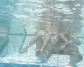 NEW! A young couple plays around in the water where he gets horny and wants more