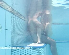 NEW! A young couple plays around in the water where he gets horny and wants more
