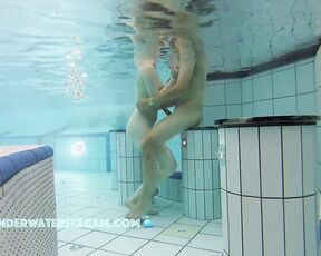 NEW! It's really not easy not to get a boner when you're naked in the water with your hot girlfriend