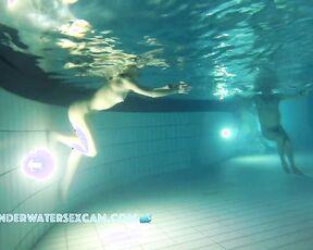 NEW! Shorts #82 - Compilation of hot cut scenes, outtakes and too short scenes filmed with a hidden underwater camera in public pools.