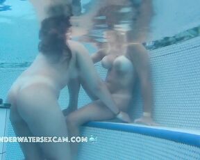 NEW! A horny young lesbian couple discusses their tits and erect nipples and tests them right away