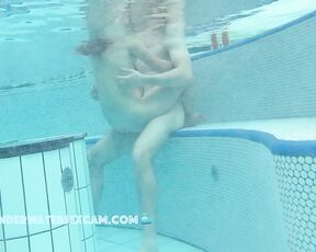NEW! I had hoped something would happen here but he doesn't seem to get an erection when other people are around