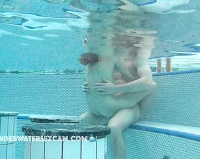 NEW! I had hoped something would happen here but he doesn't seem to get an erection when other people are around