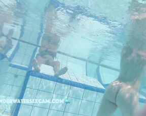 NEW! These underwater beds really invite you to try out unusual sex positions, don't they?