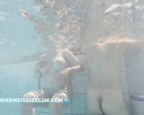NEW! Their tits make his cock big and most of all they want to have real underwater sex