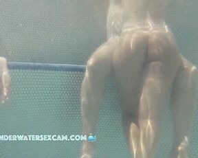 NEW! Looks like she's checking with her hands to see if she's making him horny