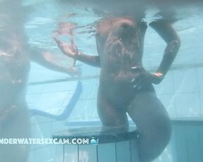 NEW! Hot black girls always drive the white boys crazy when they are naked in the pool