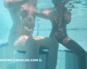 NEW! Hot black girls always drive the white boys crazy when they are naked in the pool