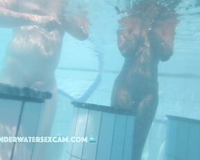 NEW! Hot black girls always drive the white boys crazy when they are naked in the pool