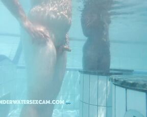 NEW! Hot black girls always drive the white boys crazy when they are naked in the pool