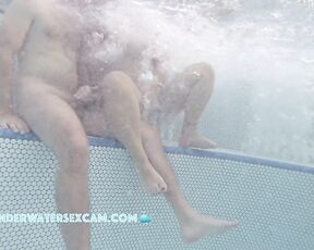 NEW! They watch a couple fucking and jerk each other off while doing so