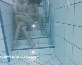 NEW! So on steps under water you can do many different activities in a public pool