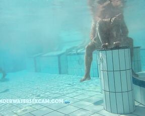 NEW! He doesn't want to let her go while she does a few gymnastic exercises