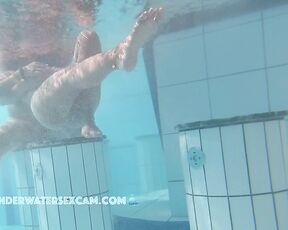 NEW! He doesn't want to let her go while she does a few gymnastic exercises