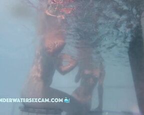 NEW! And another naked teen girl with her boyfriend in the sauna pool