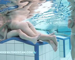 NEW! The two would like to do much more if only the old voyeur weren't constantly watching.