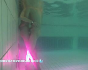 NEW! This 18-year-old teen couple tries underwater sex for the first time because she just gets too horny.