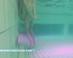 NEW! This 18-year-old teen couple tries underwater sex for the first time because she just gets too horny.