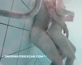 NEW! This horny boy tries to hide his erection in her pussy, and she obviously likes it.