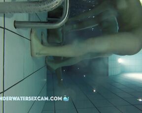 NEW! When it gets dark, the girls usually get horny in the warm water.