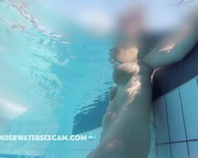 NEW! This pretty girl wants everyone to see her big breasts because they don't look so saggy in the water.