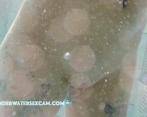 NEW! A cute couple relaxes in the jacuzzi of a nudist resort