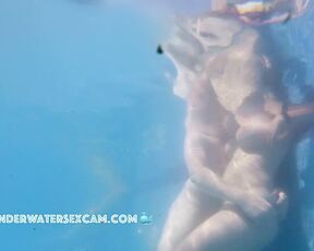 NEW! She likes to show off her beautiful full breasts at the nudist spa and everyone stares at them.