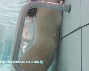 NEW! These hot girls show me their beautiful bodies and want to do more in the pool.