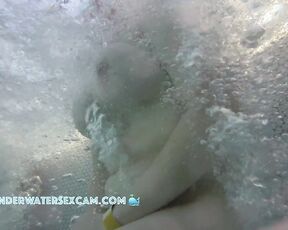 NEW! Young busty girl likes to show herself naked and has her pussy massaged in the jacuzzi