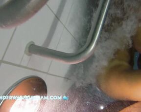 NEW! This young Arab woman is so horny that she first masturbates, then fucks, and then masturbates again.